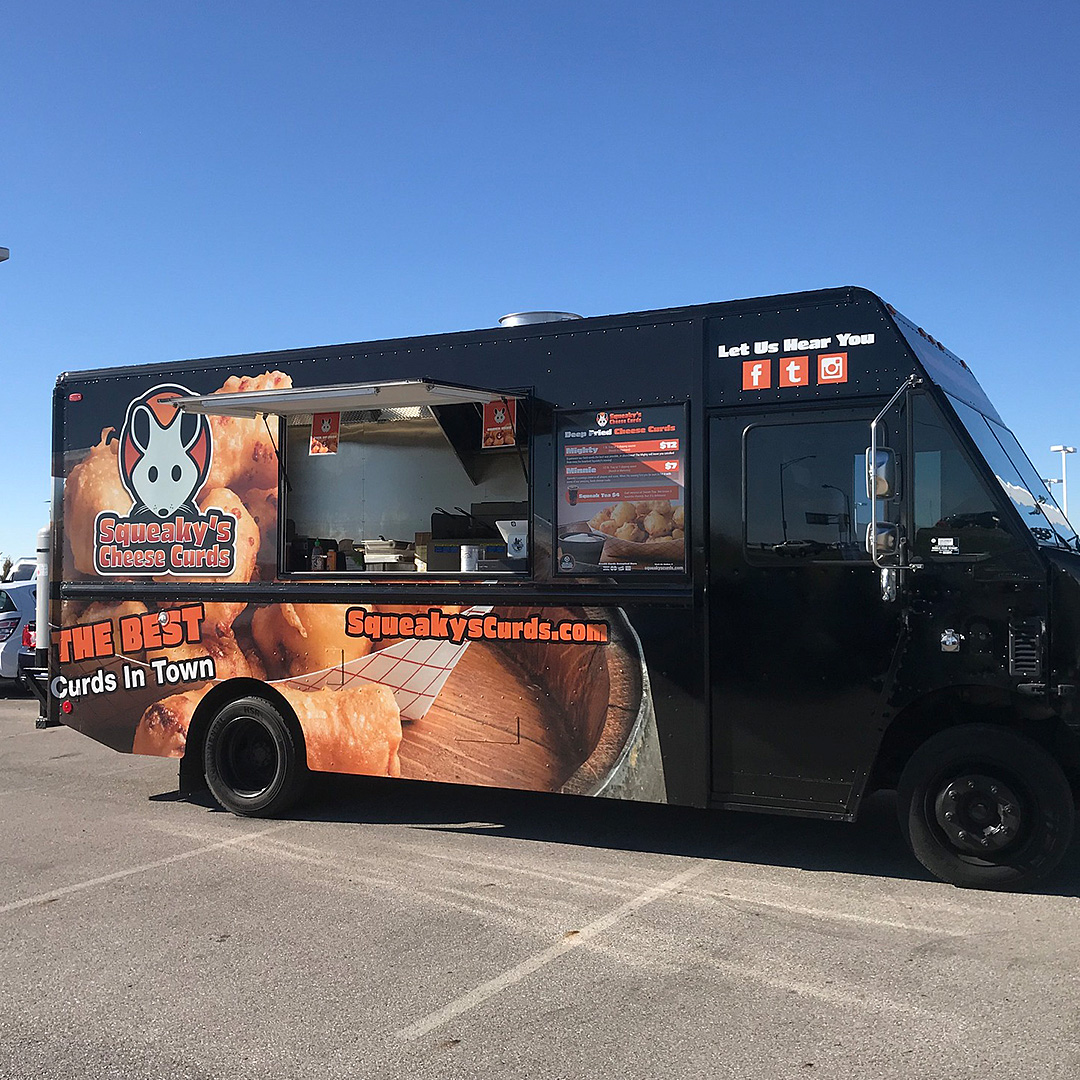 Squeaky's Cheese Curds Truck
